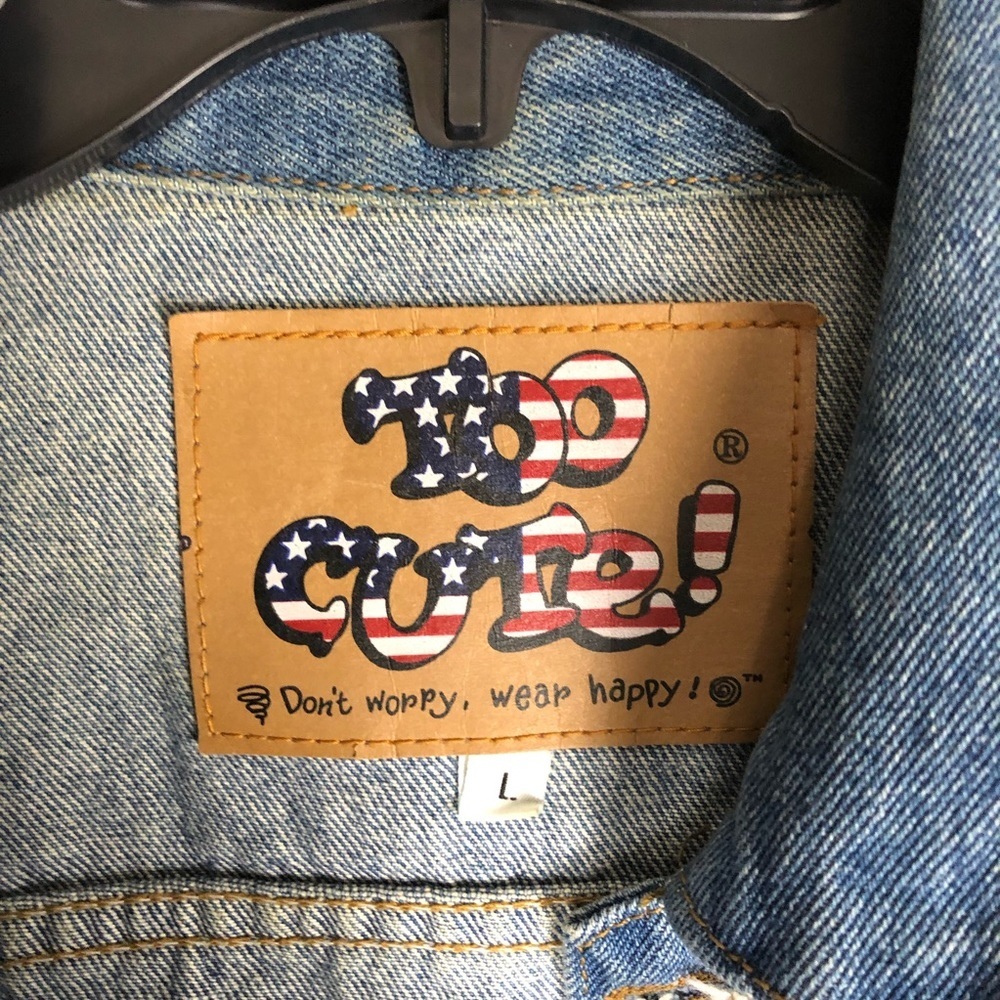 Too Cute Denim Vintage Disneyland Large Unisex - Picture 5 of 8